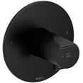 thumbnail image 1 of Riobel Tpb44 Parabola Two Function Thermostatic Valve Trim Only - Black, 1 of 5