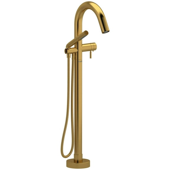 Riobel Tru39 Riu Floor Mounted Tub Filler - Gold