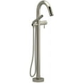thumbnail image 1 of Riobel Tru39 Riu Floor Mounted Tub Filler - Nickel, 1 of 2