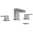 thumbnail image 1 of Riobel Us08 Kubik 1.2 GPM Widespread Bathroom Faucet - Chrome, 1 of 2