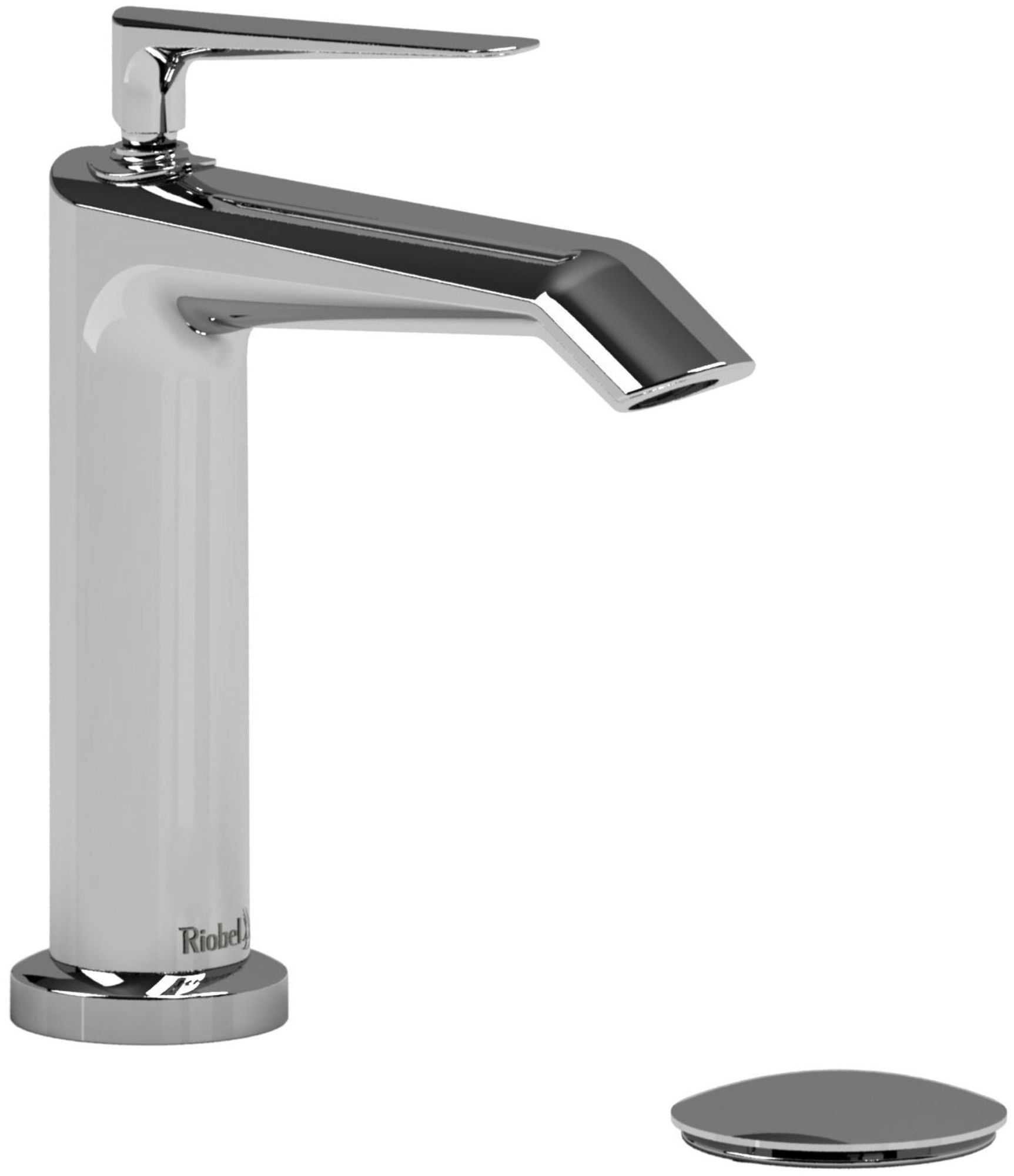Venty Sleek Chrome Single Handle Deck Mounted Lavatory Faucet