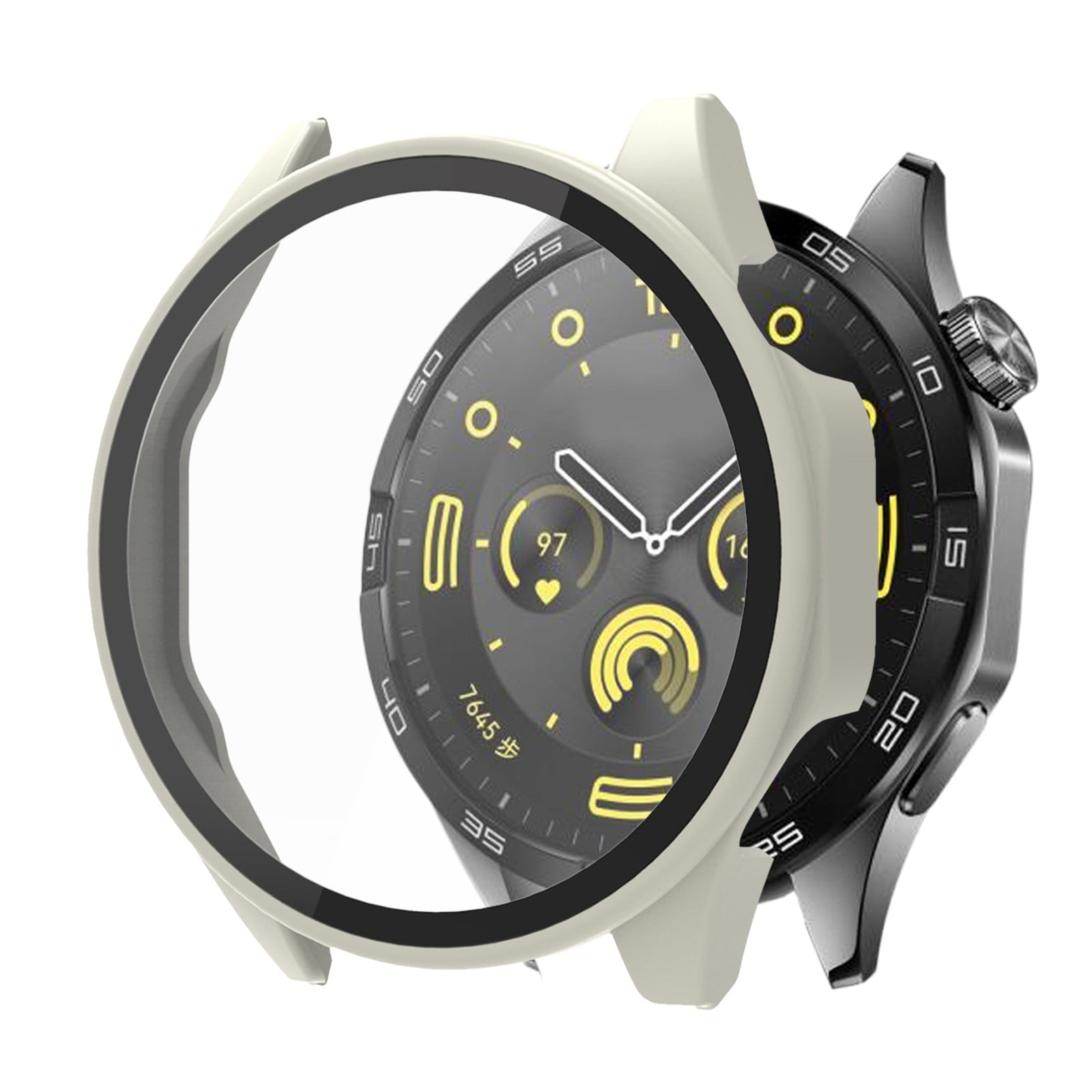 Riohave Highly Durable PC And Tempered Glass Integrated Smartwatch