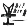 Riohave Mobile Phone Chest Strap Harness Mount Head Strap Holder Kit