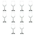 thumbnail image 1 of Rioja Wine Glasses with Stem 10 oz. Set of 10, Bulk Pack - Color Bottom, Perfect for Wedding, Party Favors, Birthday, Bridal Shower Gifts - Clear, 1 of 5