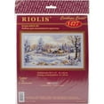 thumbnail image 1 of Riolis Counted Cross Stitch Kit 16.25"x9"-winter Evening (14 Count), 1 of 1