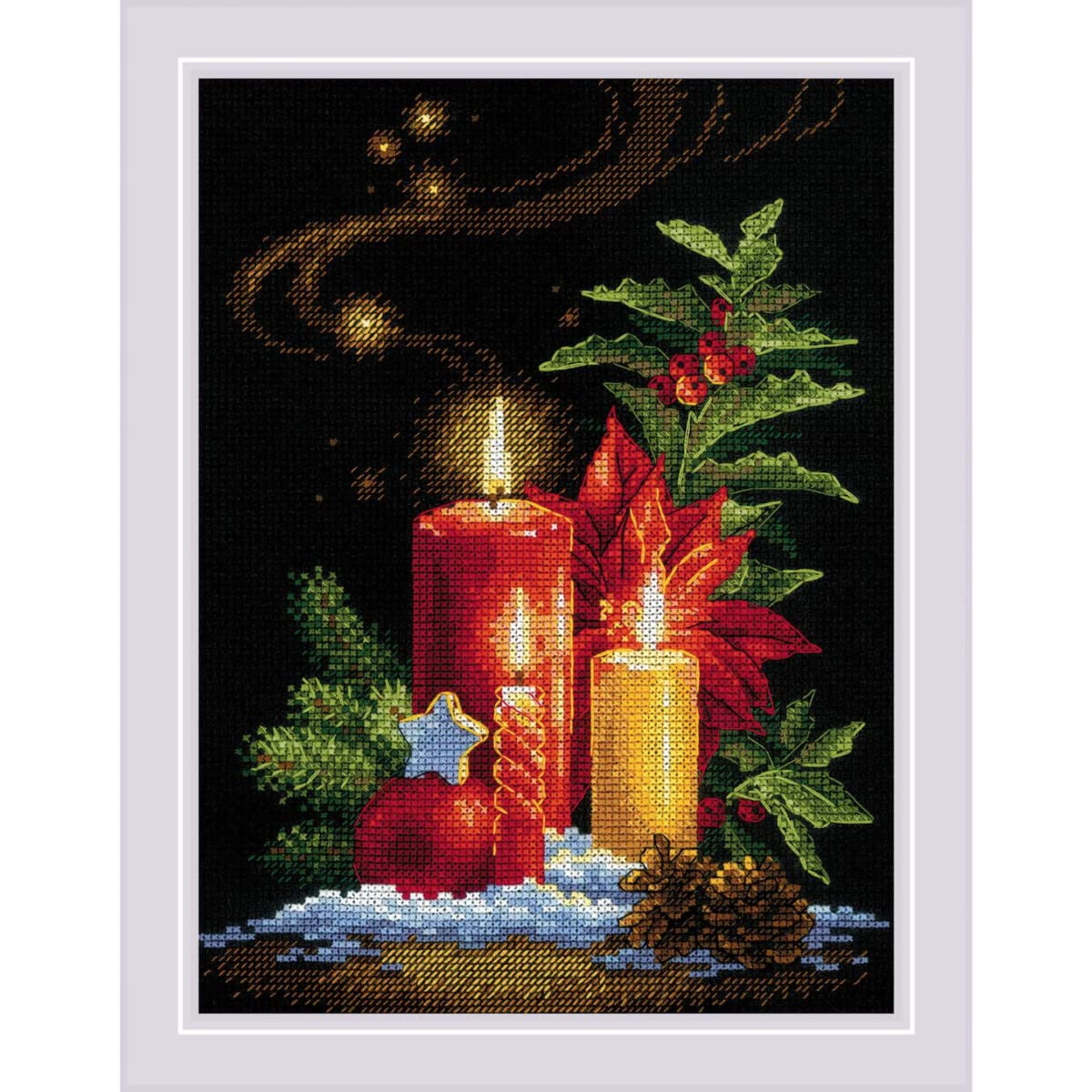 RIOLIS® Christmas Light Counted Cross-Stitch Kit