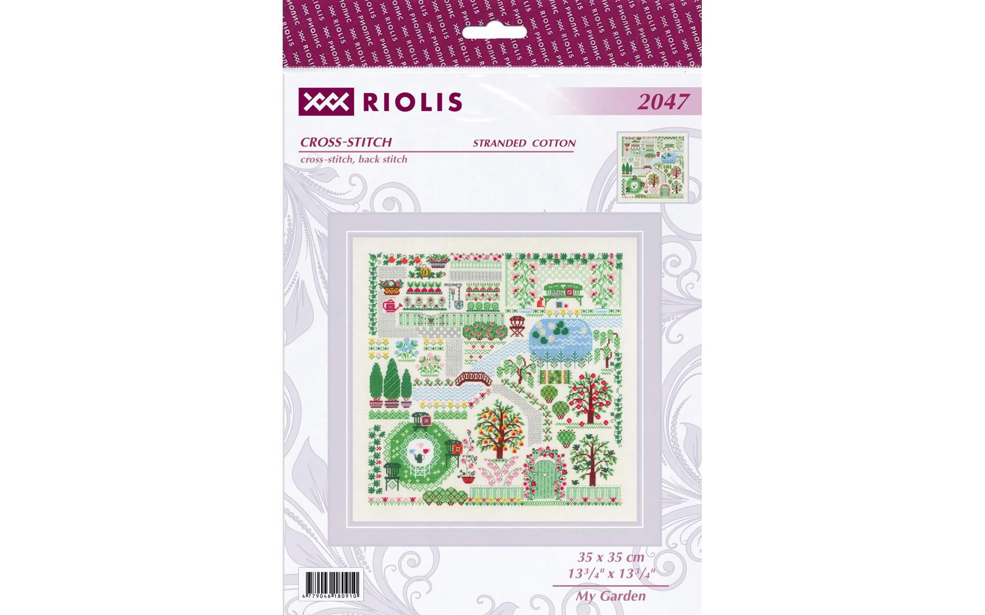 Riolis Cross Stitch Kit Garden