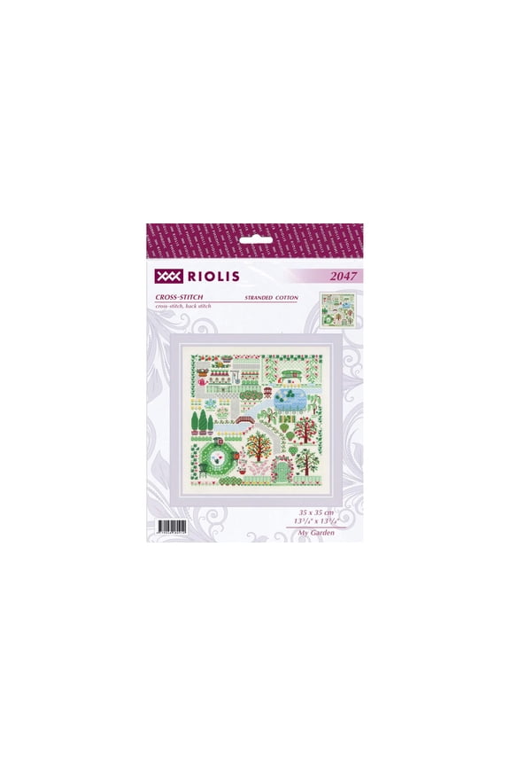 Cross Stitch Kit Garden