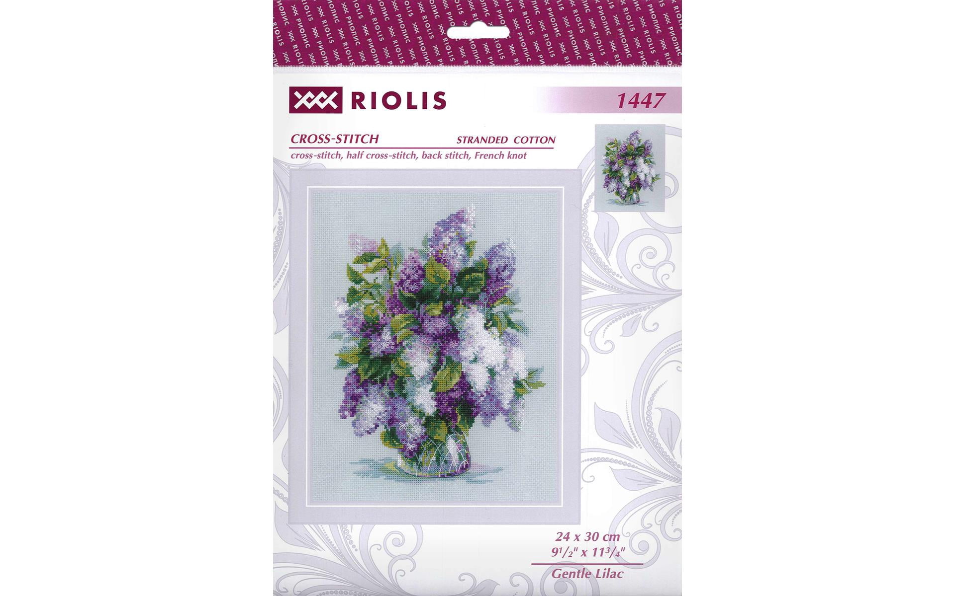 Riolis Cross Stitch Kit Gentle Lilac