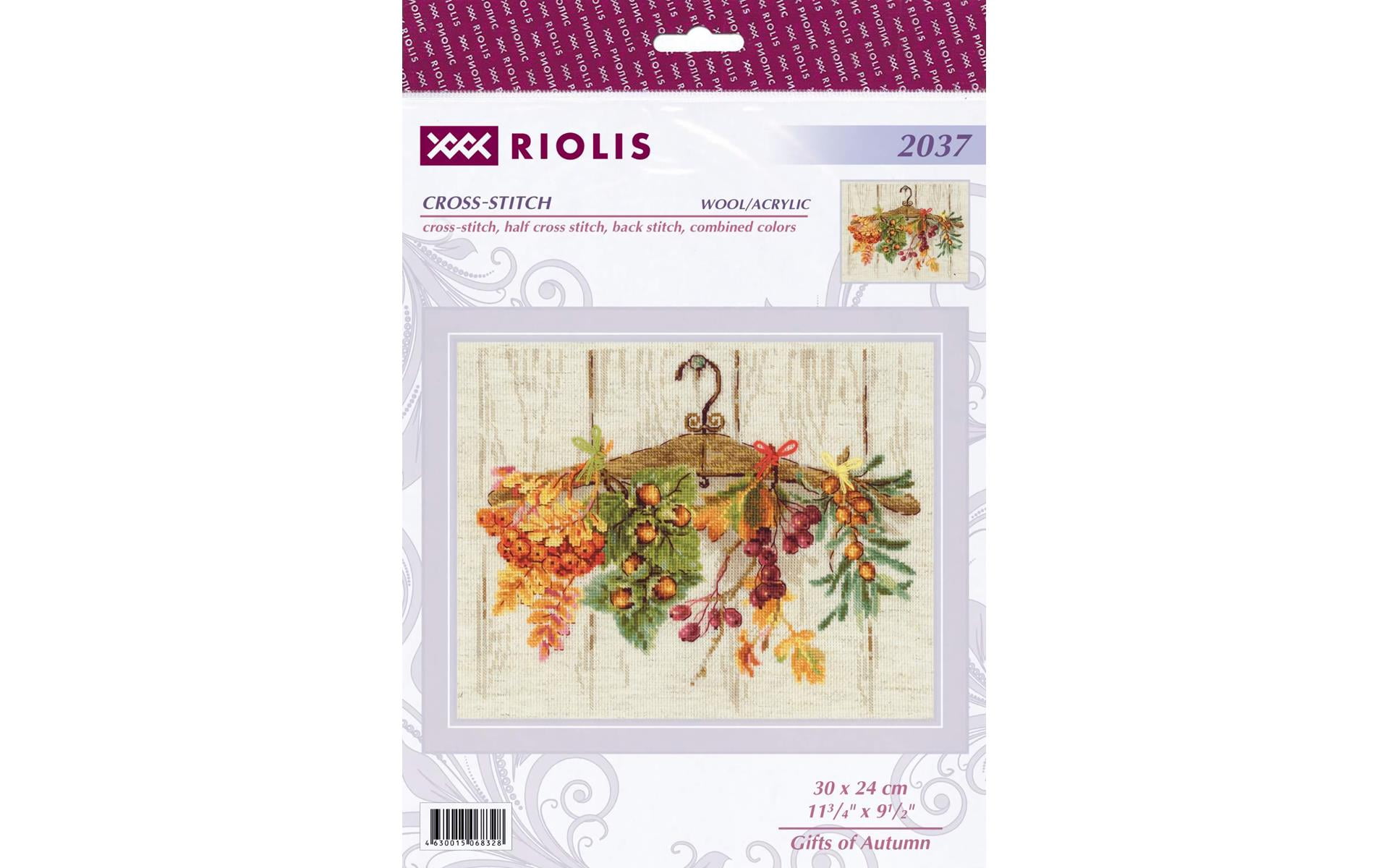 Riolis Cross Stitch Kit Gifts of Autumn
