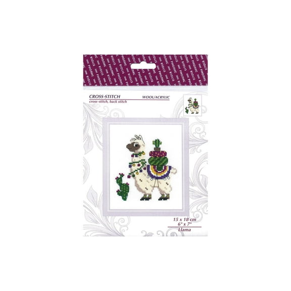 RIOLIS Llama Counted Cross-Stitch Kit