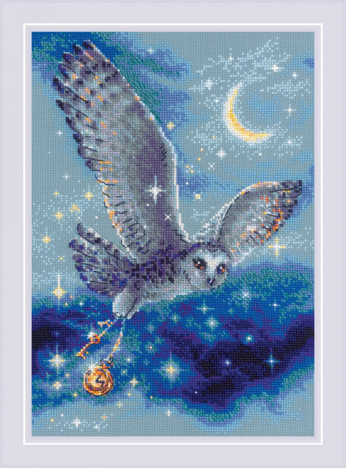 Riolis Cross Stitch Kit Magic Owl