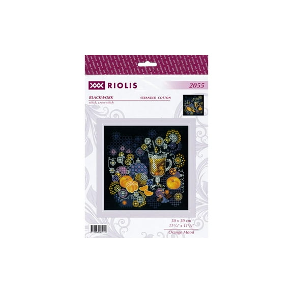 Riolis Cross Stitch Kit Orange Mood
