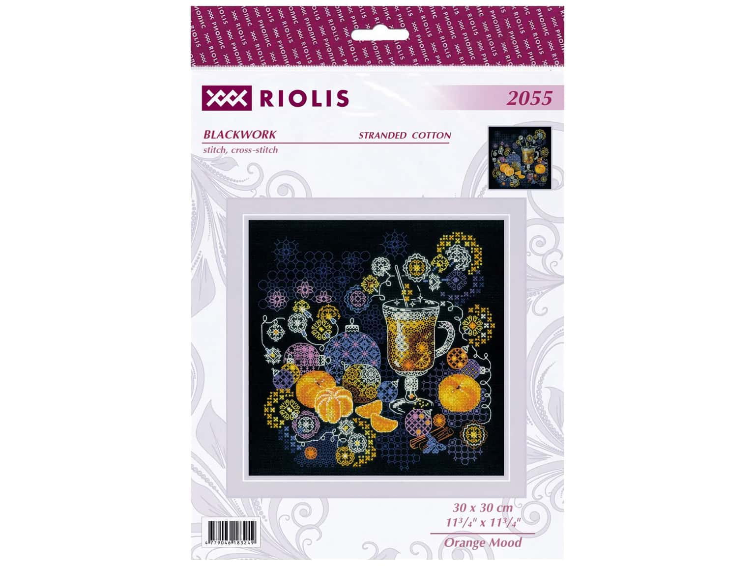 Riolis Cross Stitch Kit Orange Mood 