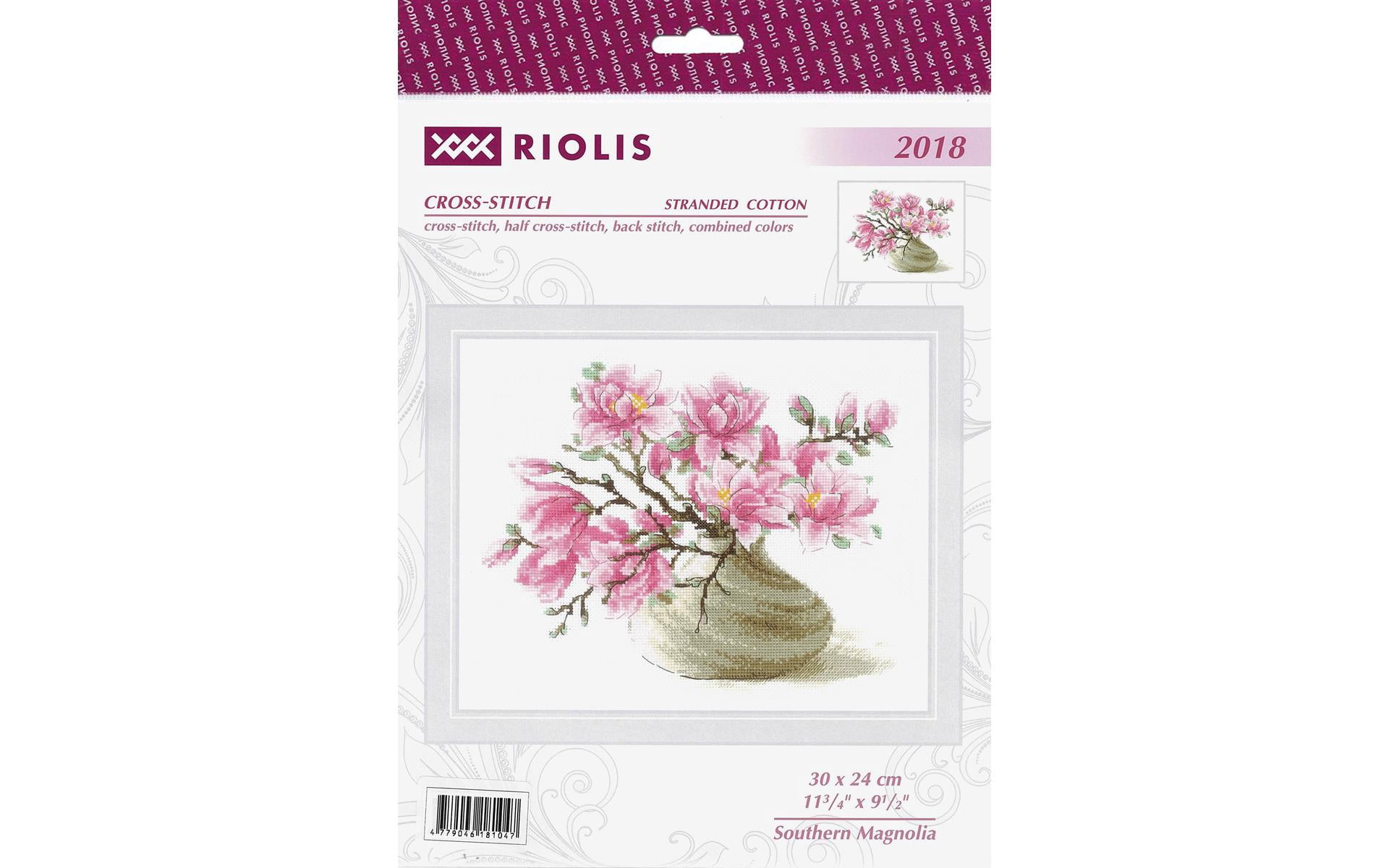 Riolis Cross Stitch Kit Southern Magnolia