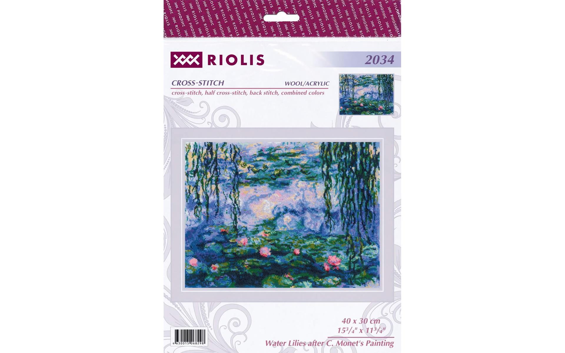 RIOLIS® Water Lilies Counted Cross-Stitch Kit