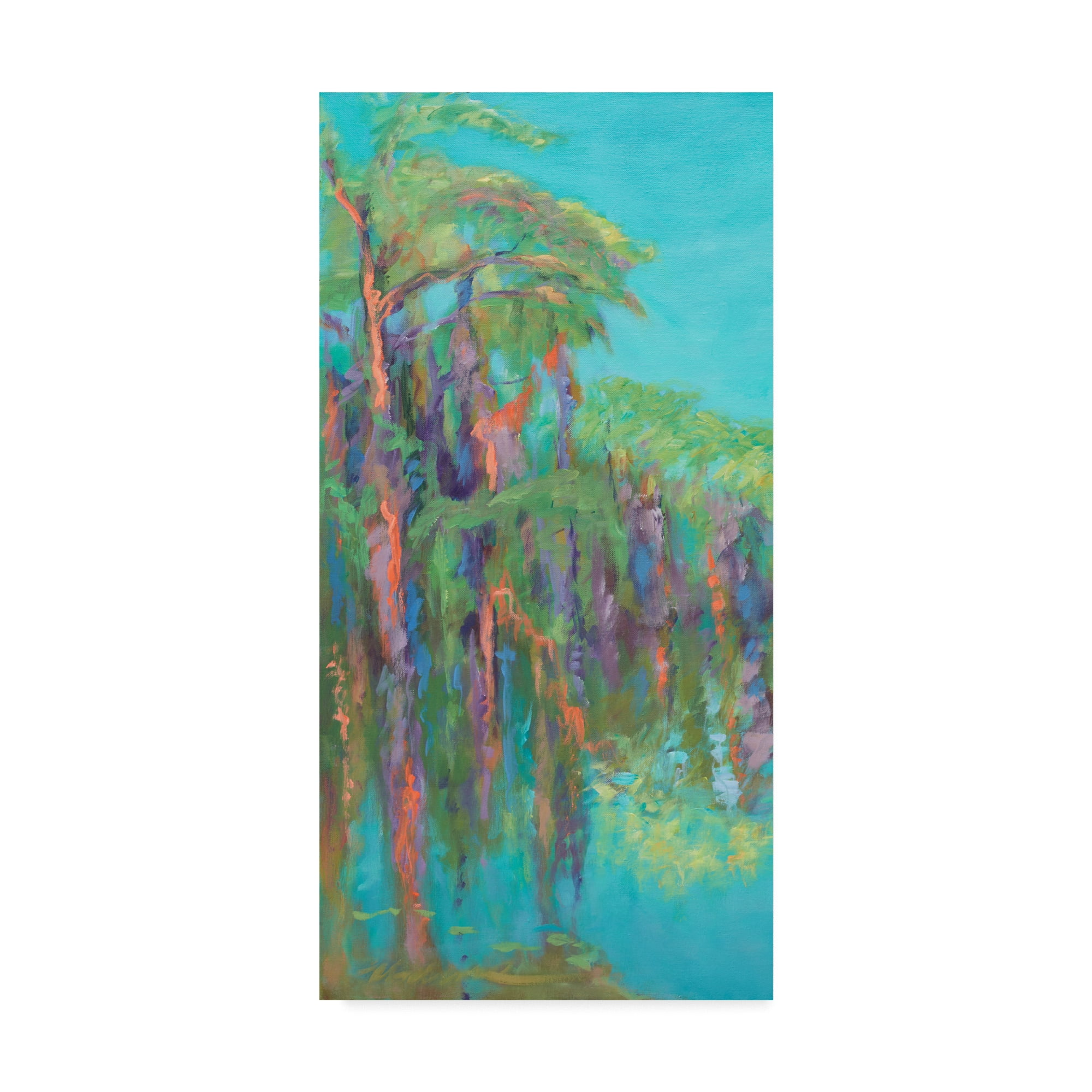 Rios de Colores I' Canvas Art by Suzanne Wilkins