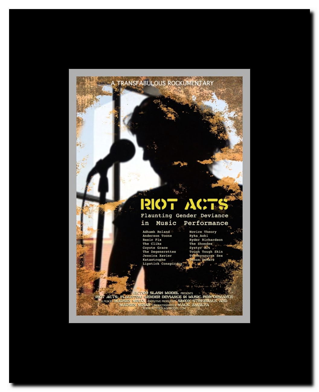Riot Acts: Flaunting Gender Deviance in Music Performance Framed Movie Poster
