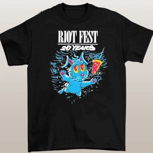 Riot Fest 2025 20Th Years Anniversary T-Shirt Fullsize S-5Xl