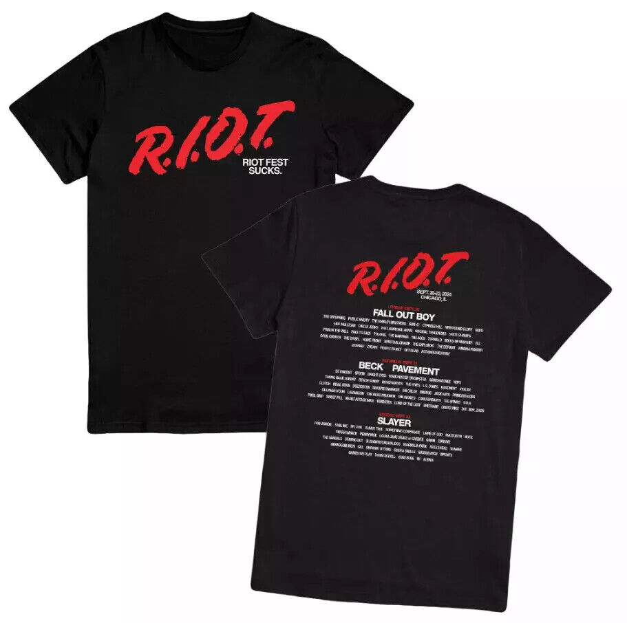Riot Fest Chicago 2024 Lineup Tee DARE, Gift For Fan