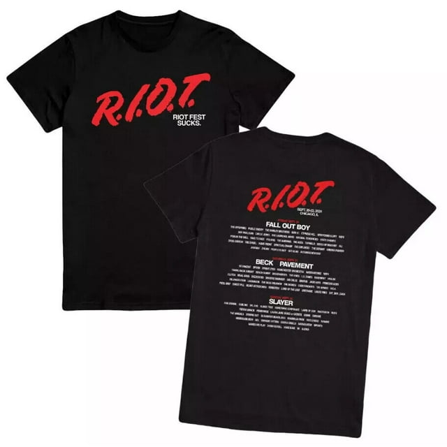 Riot Fest Chicago 2024 Lineup Tee DARE, Gift For Fan