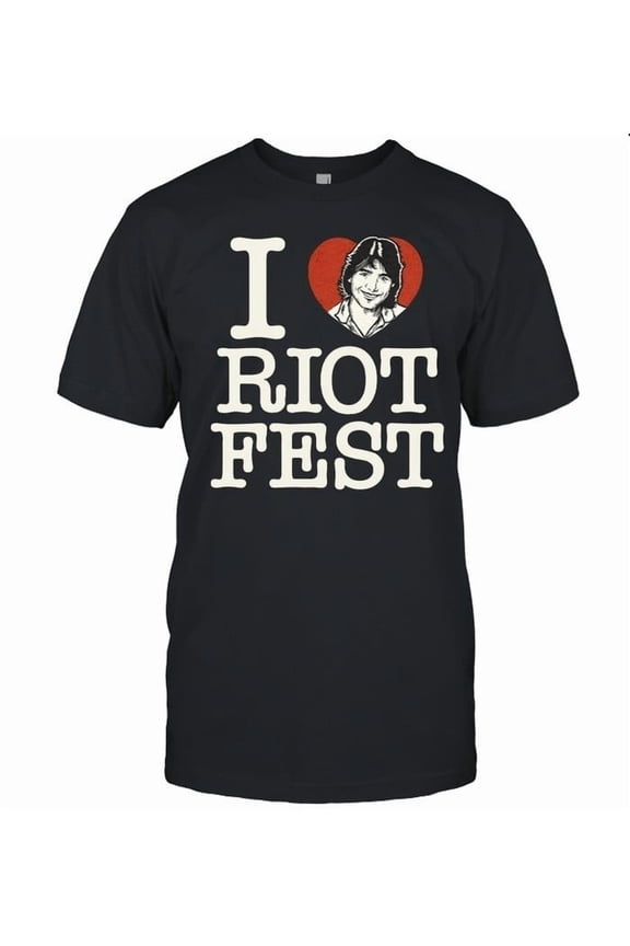Riot Fest Shirt I Love Festival Band Concert Tour Tee