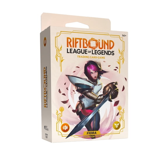 Riot Games Riftbound League of Legends TCG Fiora SpiritForged Champion Deck - 1 Pack