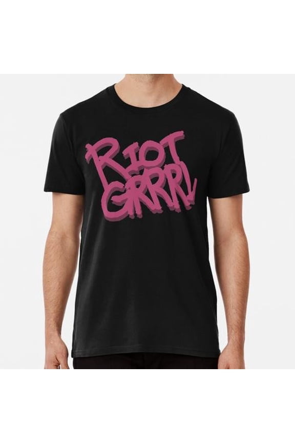 Riot Grrrl Logo Size S to 5XL Made in the USA T-Shirt