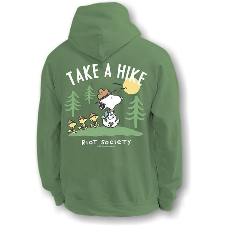 Riot Society Men s Patterned Or Embroidered Hooded Sweatshirt Walmart
