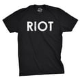 thumbnail image 1 of Riot T shirt Funny Shirts for Men National Novelty Sarcastic Adult Tees Humor Graphic Tees, 1 of 6