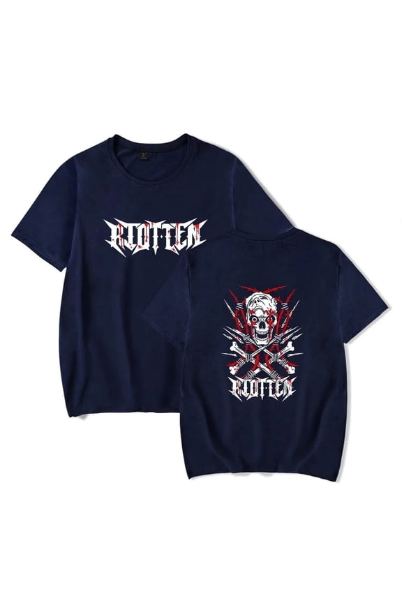 Riot Ten Merch T-shirt For Men And Women Stylish Pure Cotton Short-sleeved Top Casual Crew Neck Tee