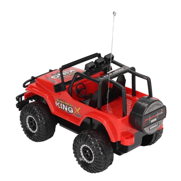 Riousery 1/18 RC Off Road Car 4 Wheel Drive 360 Degree Rotation High Speed RC Truck Vehicle with Remote Control Red 7.5 inches / 19 cm