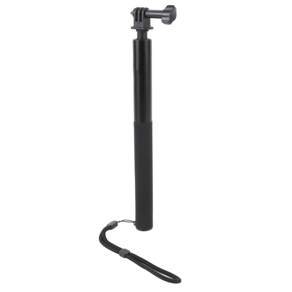 Riousery 1.3 Meter Extendable Invisible Selfie Stick for Action Camera X4 X3 Aluminum Alloy Monopod Pole with 1/4 Inch Screw 51.97 inches / 132 cm