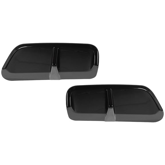 Riousery 1 Pair Rear Bumper Lip Diffuser Glossy Black Bumper Lip Splitter Spoiler for BMW X1 IX1 U11 M Sport 2023 and Later Auto Exterior Accessories