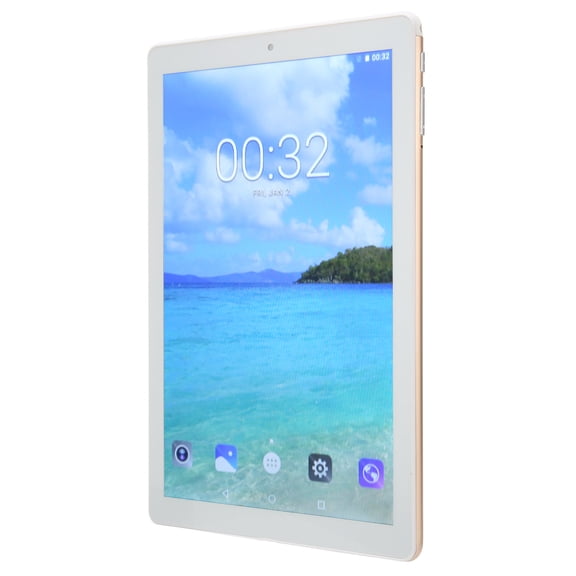 Riousery 10.1 Inch Tablet Octa Core 6GB RAM 128GB ROM 6000mAh Battery 5G WiFi 4G LTE Phone Tablet For Android 10 (10.1 inches / 25.6 cm) - Gold