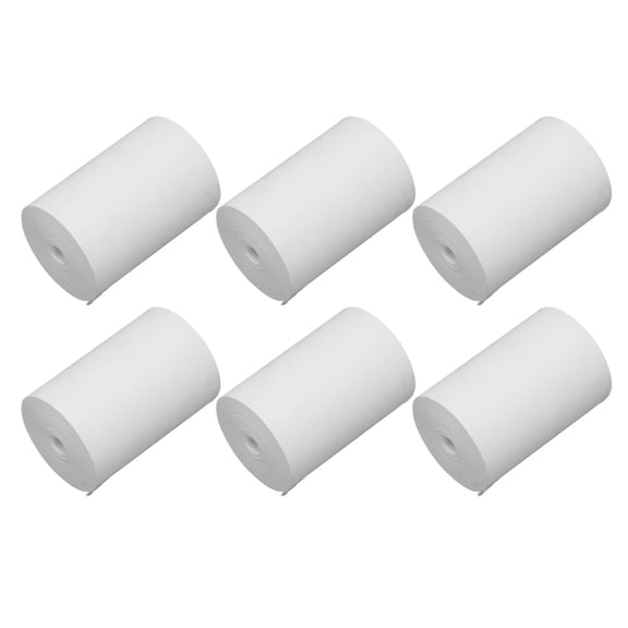 Riousery 10 Rolls Thermal Printing Paper 80mm Clear Smoothing Dustproof Lightweight Receipt Paper With Small Tube Core For POS And Cash Register Systems (3.15 inches / 80 mm)