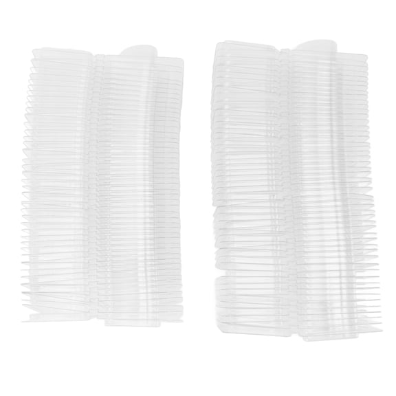 Riousery 100 Packs Heart Shaped Wax Melt Clamshell Molds Clear Plastic Empty Tray Container for Valentine's Day Wickless Tarts Candle Making Crafting Essential Supplies
