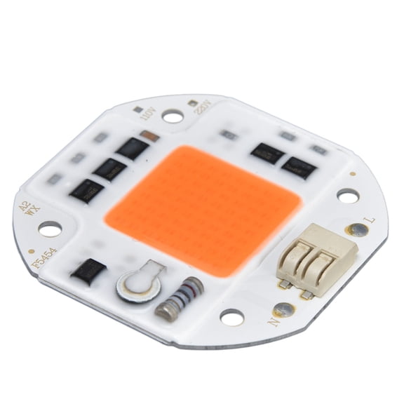 Riousery 100W LED COB Chip Grow Light 110V Full Spectrum 380-800NM Module for Indoor Plant Hydroponics, 2.2 inches/5.5 cm Length, Aluminum Floral Lighting [cite: 1, 7]