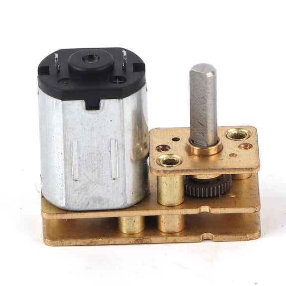 Riousery 1024-N20 DC Motor Durable DC 6V 400RPM Gear Reducer Motor for Smart Car Transmission Healthcare Window Openers Miniature Winches 10 inches / 25.4 cm