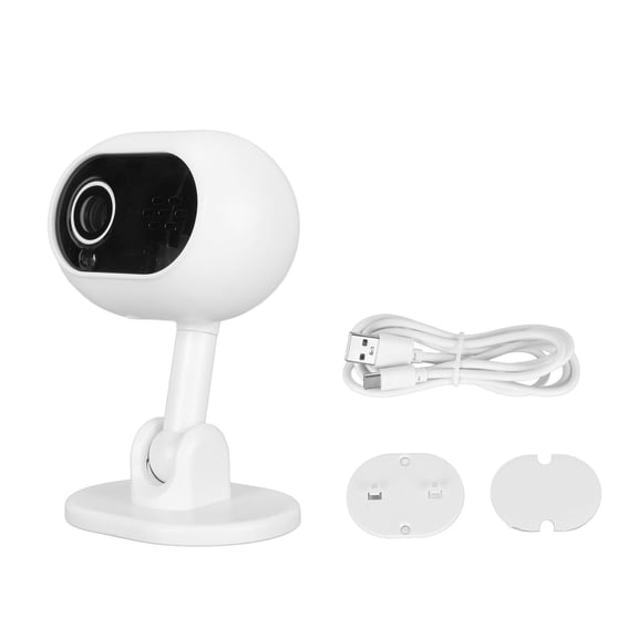 Riousery 1080P WiFi Smart Home Security Camera & Baby Monitor with Night Vision, Motion Detection, 2-Way Audio, and Built-In AP Hotspot for Indoor and Outdoor Surveillance (10 inches / 25.4 cm)