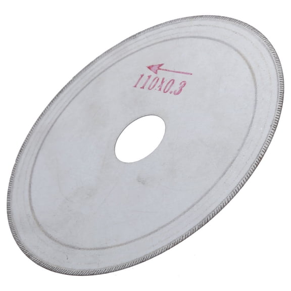 Riousery 10pcs Ultra Thin Diamond Saw Cutting Blade Disc Cutter for Crystal Glass 4.33 in / 110mm