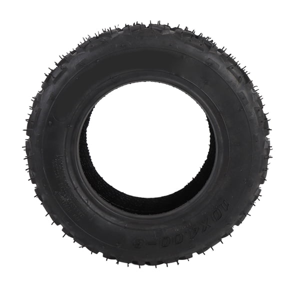Riousery 10x4.00-6TL Electric Scooter Vacuum Tire, 10 Inches / 25.4 cm Heavy Duty Rubber Wheel Replacement Tire Tubeless Construction for Razor and High Performance Electric Scooter Accessories