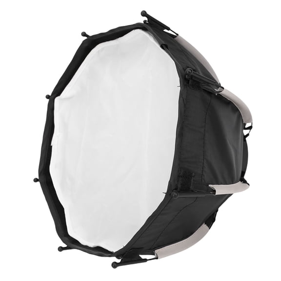 Riousery 11.4in/29cm Octagonal Quick Release Softbox for Bowens Mount COB Fill Light with Grid & Bag