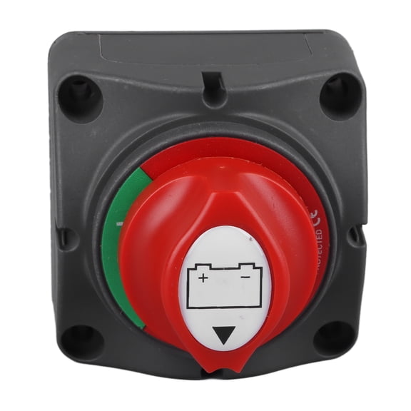 Riousery 12 to 48V Marine Battery Disconnect Switch Power Circuit Shut Off Selector Isolator Switches for Vehicle Ship Boat RV Auto Waterproof Heavy Duty Master Battery Cutoff Switch Accessories