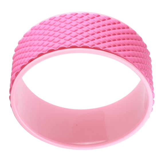 Riousery 12.6 in / 32 cm Yoga Wheel Core Strengthener Back Massage Roller for Posture Correction and Flexibility