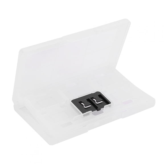 Riousery 12-In-1 Game Card Case Anti-Dust Protective Storage Box Hard Shell Fit for Nintendo Switch (White) - Ultimate Gaming Cartridge Organizer & Holder - Secure Travel Accessories