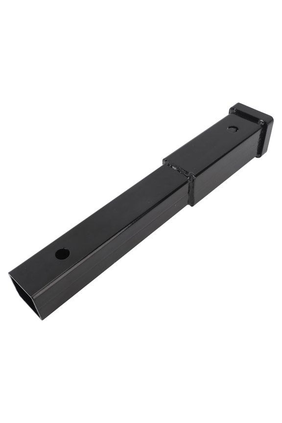 12 Inch Hitch Receiver Extender Black 5000 Lbs Towing Capacity Reliable Trailer Extension For 2 Inch Tube Tow Bar Shank Heavy Duty Metal Adapter (30.48 cm / 12 inches) Auto Accessories