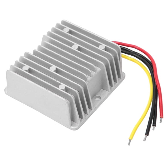Riousery 120W DC to DC Power Converter Step Down Voltage Reducer Buck Transformer Module 36V 48V to 12V 10A with Large Waterproof IP67 Aluminum Shell for Automotive Industrial Electronics