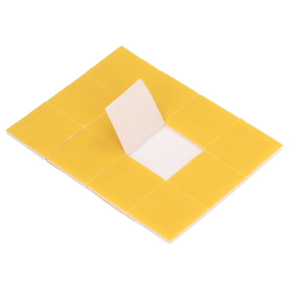 Riousery 12Pcs Hook and Loop Tape Industrial Double Sided Self Adhesive Strips Fastener Roll for Home Wall