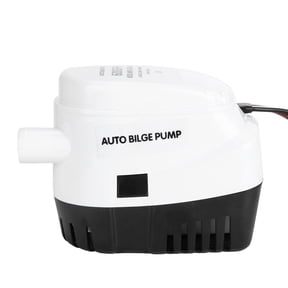 Riousery 12V 600 GPH Automatic Boating Bilge Pump Yacht Water Discharge Pump, Ignition Protection Submersible Drain Pump for Marine Boats, 3/4 Inch / 19 mm Outlet, ABS Plastic Construction